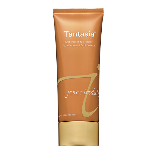 Try jane iredale's Tantasia for a safe, natural-looking tan.